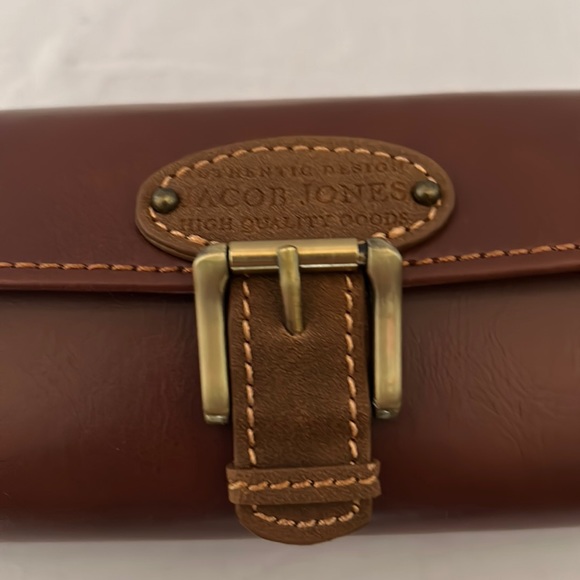 Jacob Jones London Vegan Leather Eyeglass Case-BNWT - Picture 2 of 6